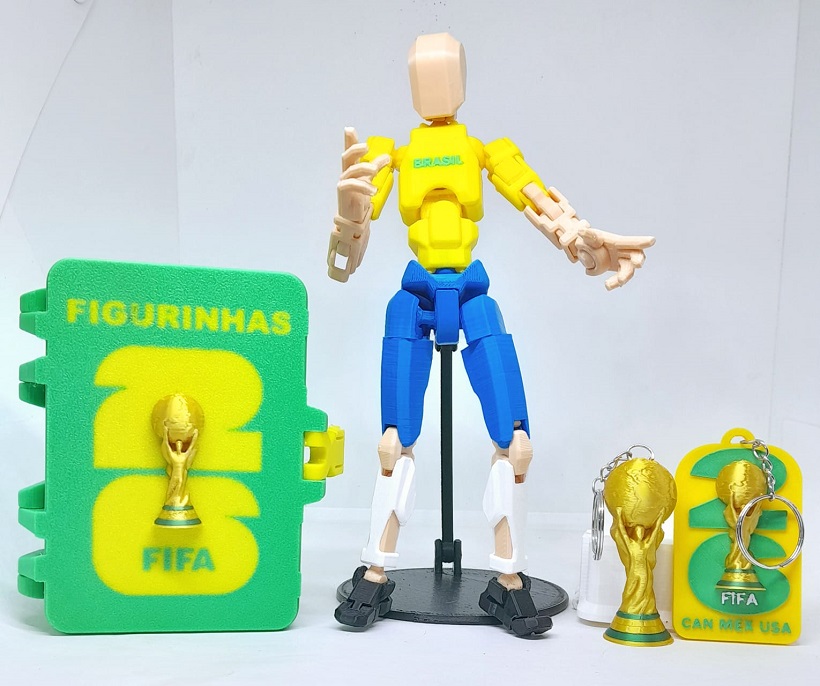 Casal de Valinhos inova com tecnologia 3D para colecionadores